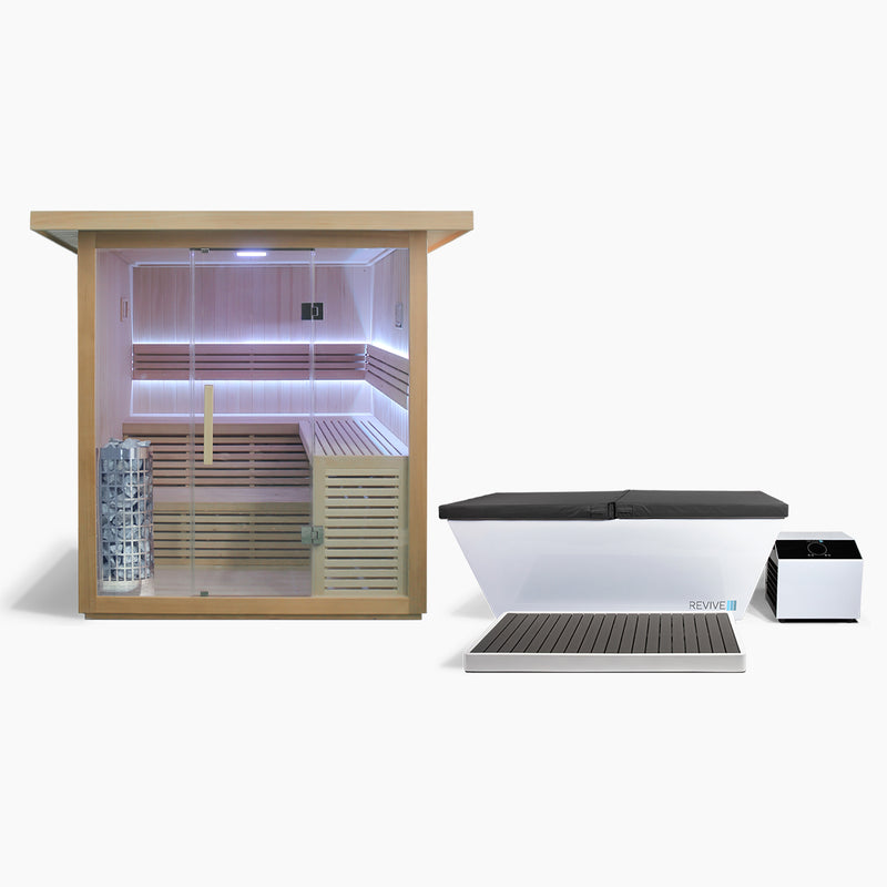 6 Person Box Sauna