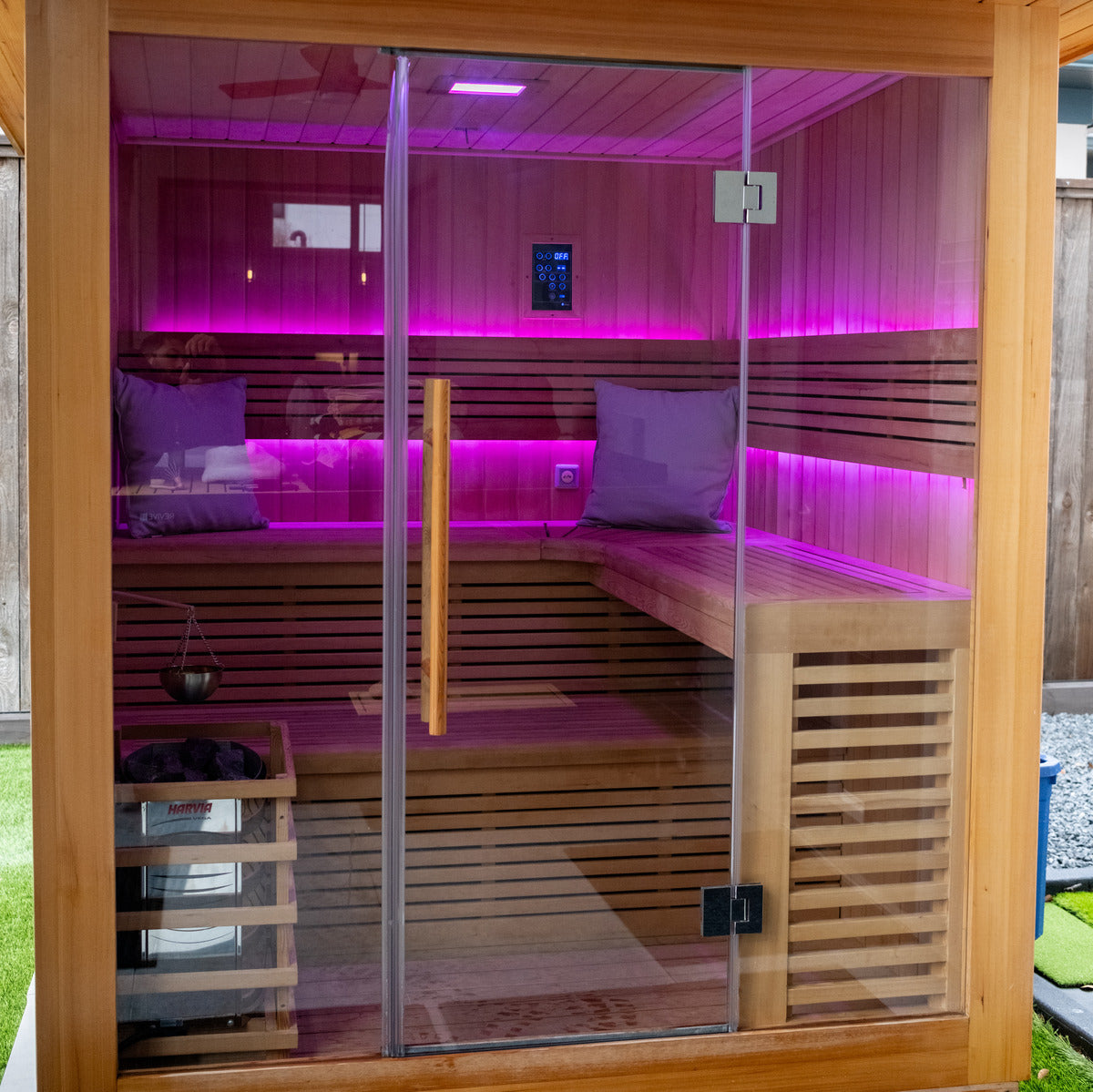 6 Person Box Sauna
